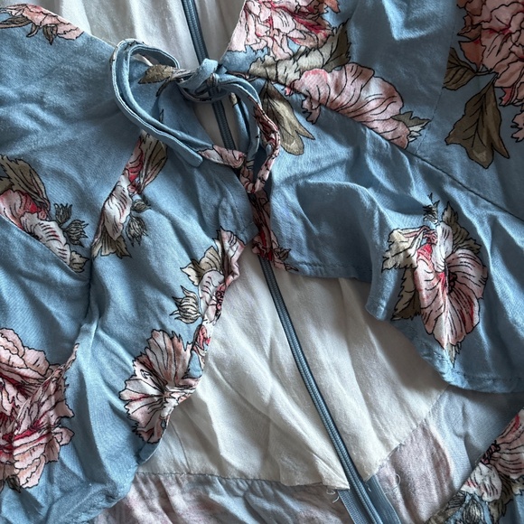 Open waist mini dress - Picture 3 of 6